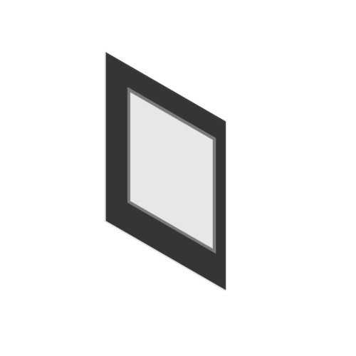 Sklo boční 4x429x525 KV 6.6.3 R   